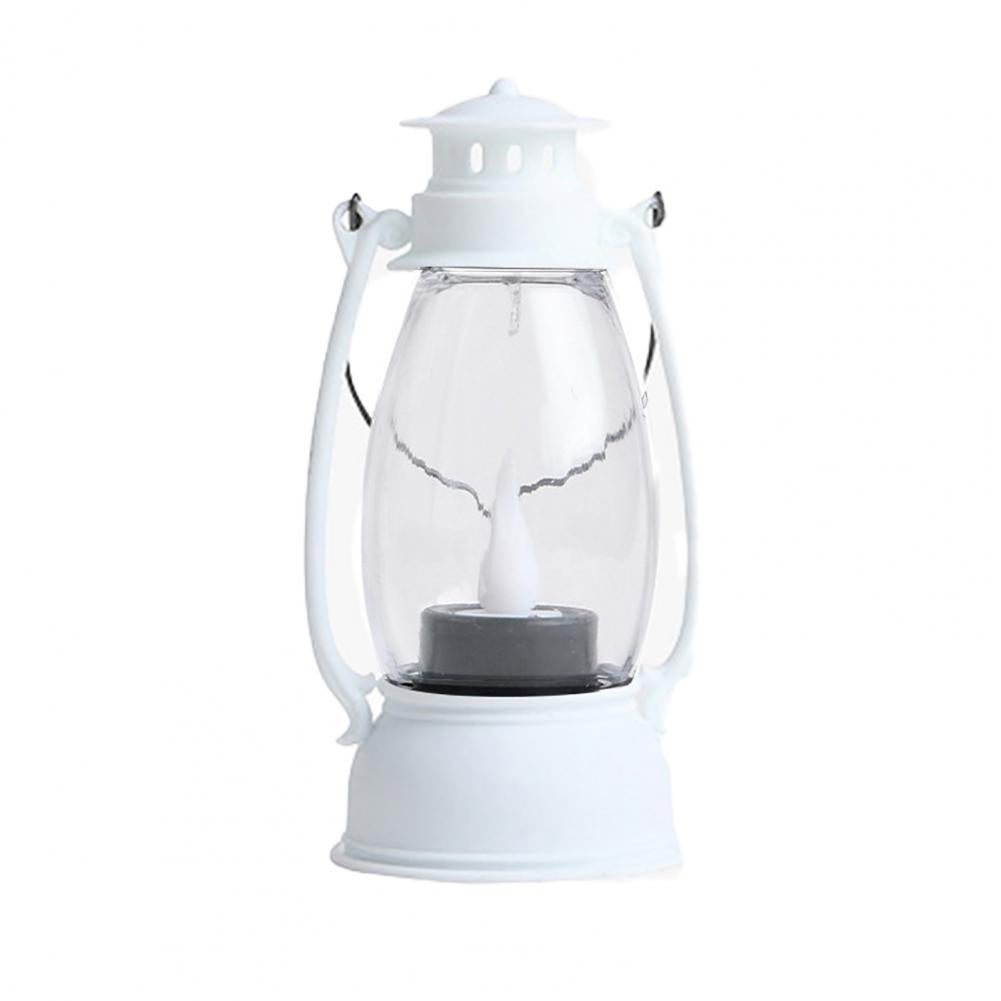 Retro LED Lantern - Bright Portable Candle Light