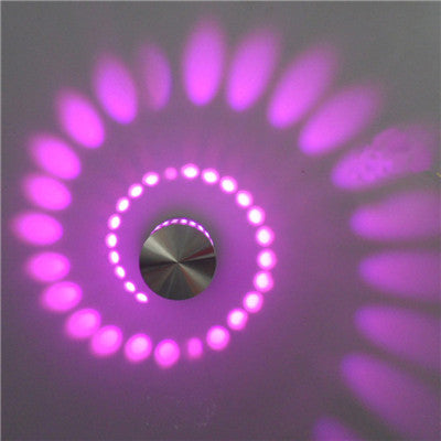 Color-Changing LED Wall Lamp - Modern Corridor Spotlight