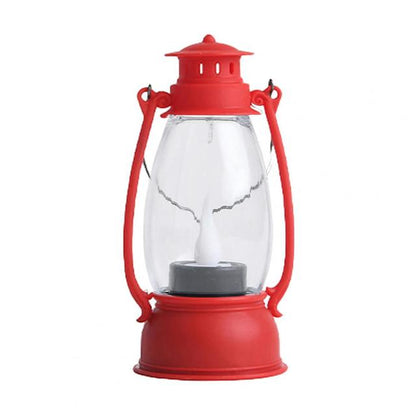 Retro LED Lantern - Bright Portable Candle Light