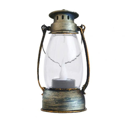 Retro LED Lantern - Bright Portable Candle Light