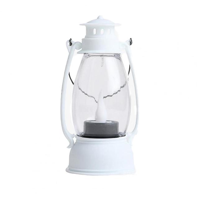 Retro LED Lantern - Bright Portable Candle Light